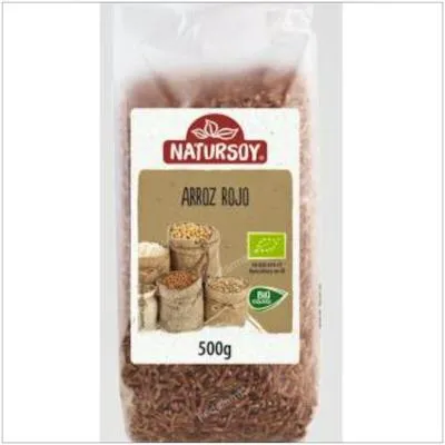 Arroz rojo BIO 500 g, Natursoy