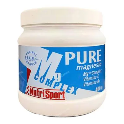 Puré magnesio 400 g, Nutrisport