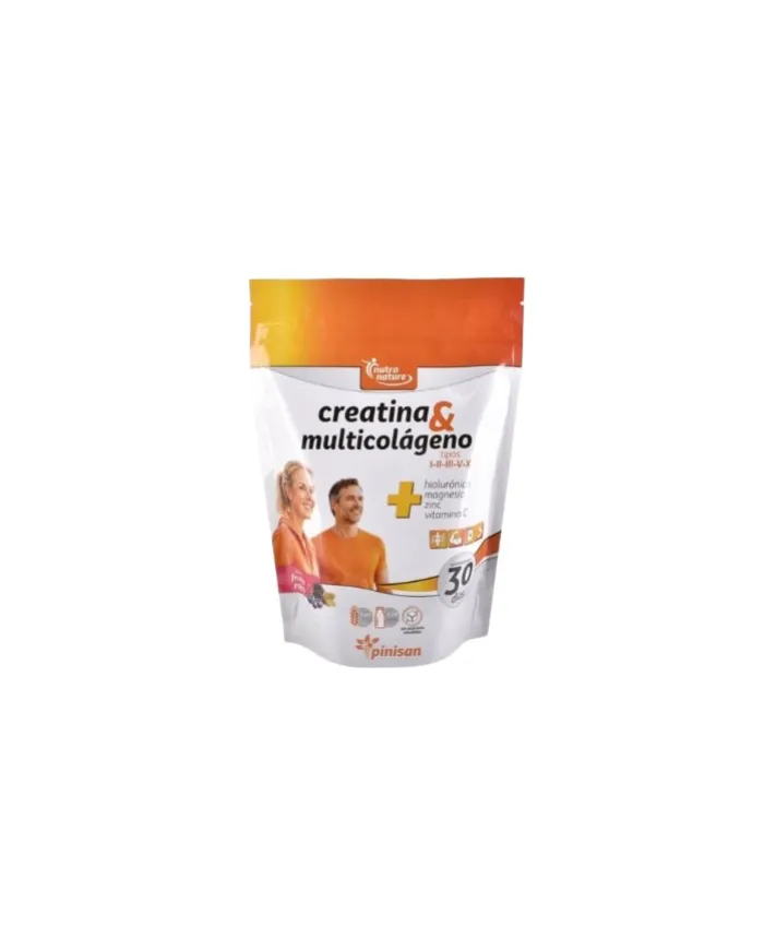 Creatina multicolageno frutos rojos 270 g, Pinisan