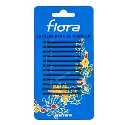 12 clips para el cabello floranegro, Beter