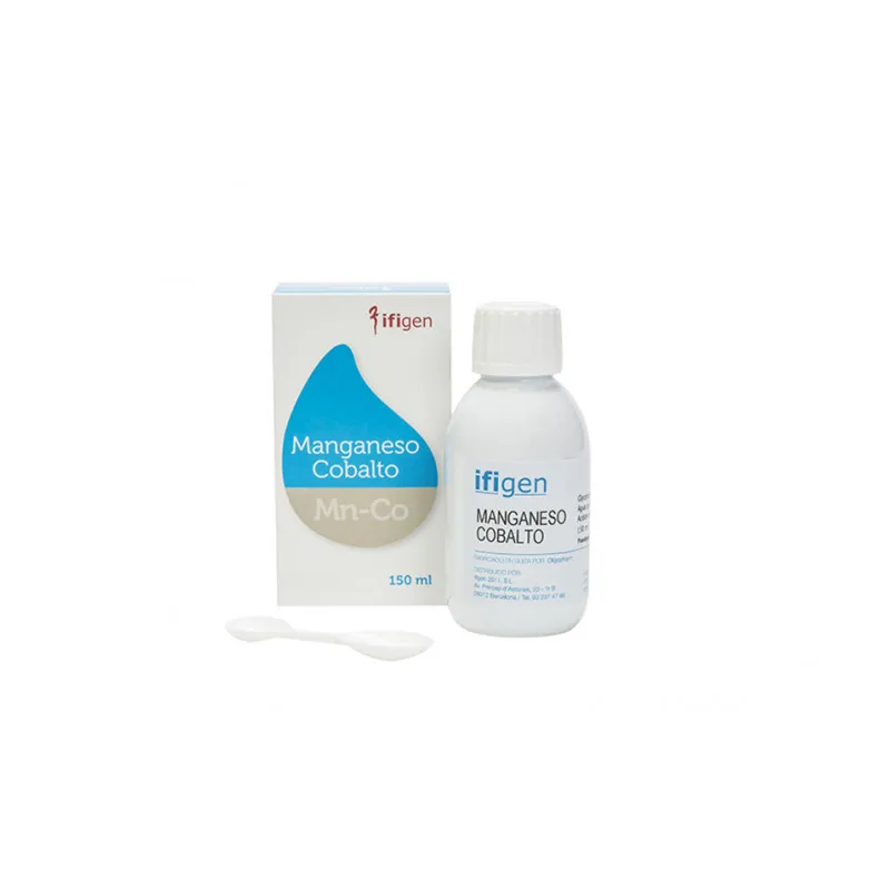 Manganeso-cobalto (Mn-Co) oligoelementos 150 ml, Ifigen