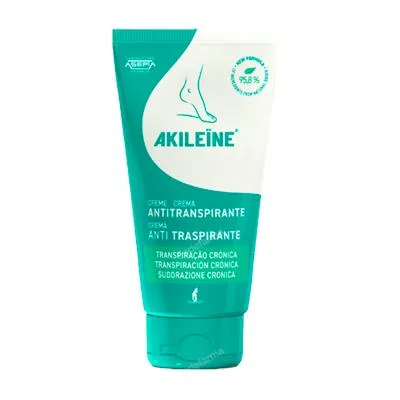 Crema anti-transpirante apto +3 años 75 ml, Akileine