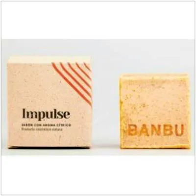 Impulse jabón corporal solido cítrico BIO 100 g, Banbu