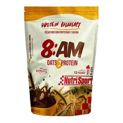 8: am protein breakfast 650 g, Nutrisport