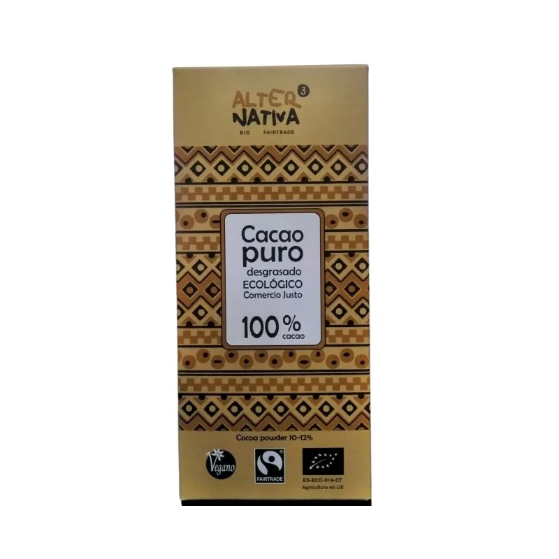 Pure ontvette cacao 15ogr fair trade alterna, Alternativa