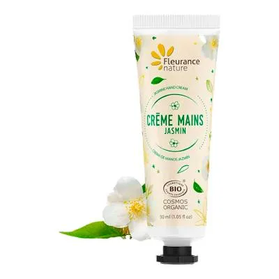 Crema de manos jazmin tubo de 30 ml, Fleurance Nature
