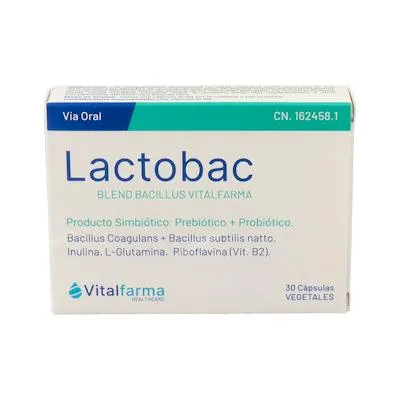 Lactobac 30 cápsulas, Vitalfarma