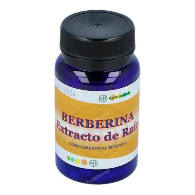 Berberina extracto de raíz 60 cápsulas, Alfa Herbal
