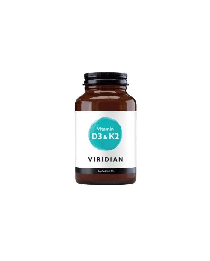 Vitamina d3+k2 90 cápsulas, Viridian