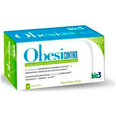 Obesicontrol 80 cápsulas, Bie 3