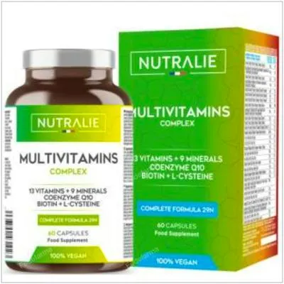 Multivitaminas complex 60 cápsulas, Nutralie