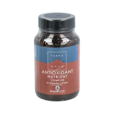 Nutrientes antiox. complex 50 cápsulas vegetales, Terranova