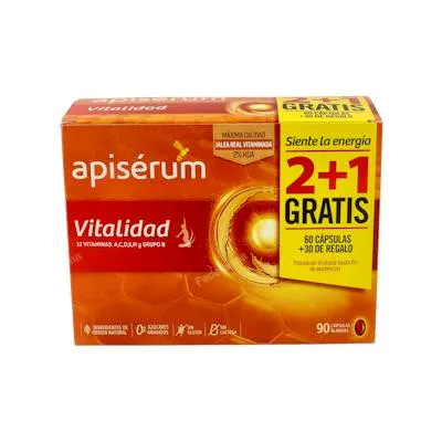 Vitamina caps.- pack 3M, Apiserum