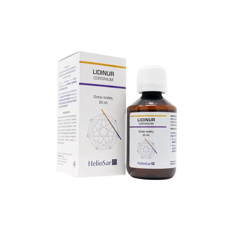 Lidinur cordinium 50 ml, Heliosar