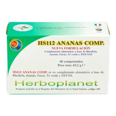 Hs 112 ananas comp 48 comprimidos, Herboplanet