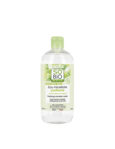 Acqua micellare purificante zinco, aloe vera & lime BIO, SO'BiO étic