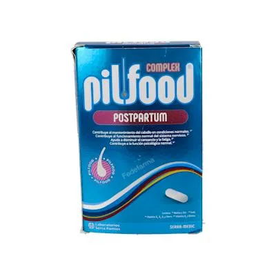 Complex postpartum 90 cápsulas, Pilfood