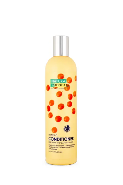 Conditioner for weak and damaged hair power-c 400 ml, Natura Estonica