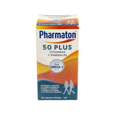 50 plus 30 cápsulas, Pharmaton
