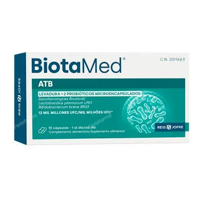 Biotamed atb 10 cápsulas, Forte Pharma