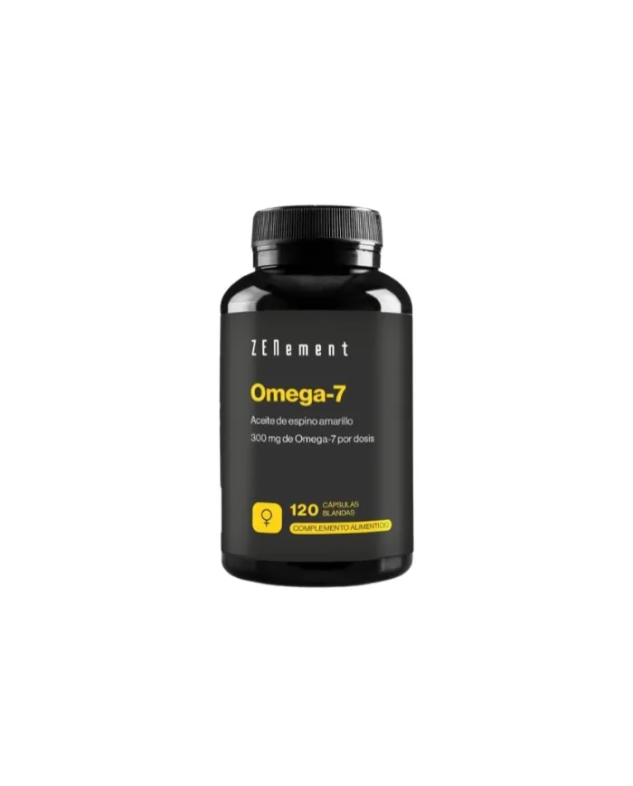 Omega 7 aceite espino amarillo 120 cápsulas vegetales, Zenement