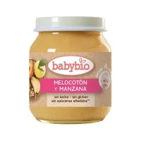 Potito melocoton manzana 130 g, Babybio