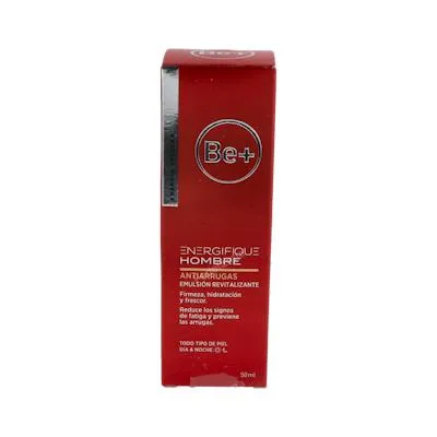 Be+energ hombre antiarrugas emulsion revit 50 ml, Be+