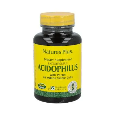 Acidophilus 90 cápsulas, Natures Plus