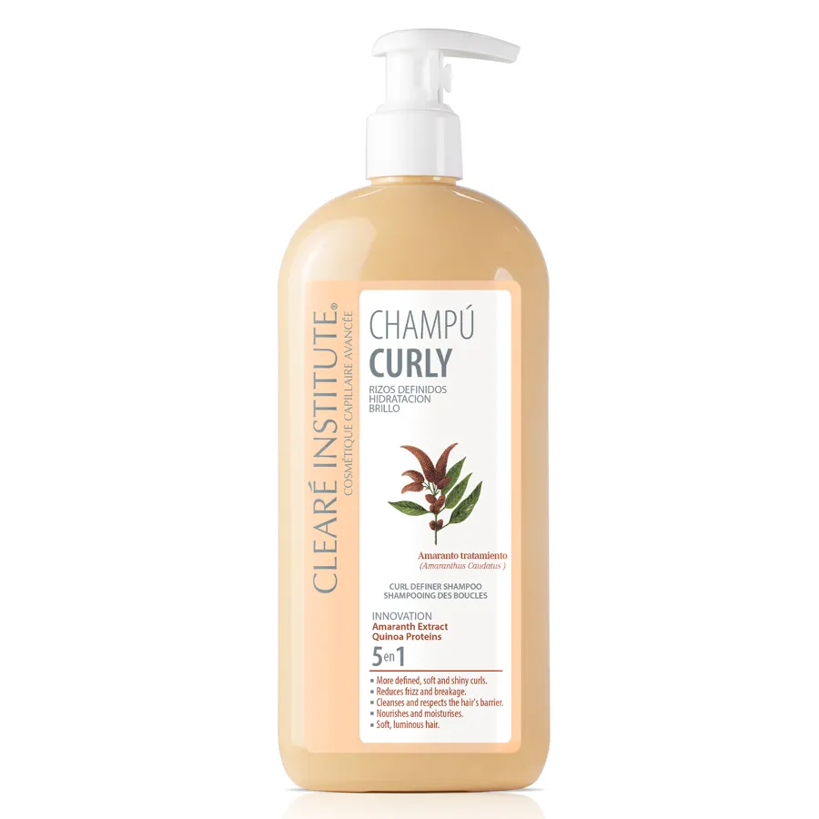 Cleare curly champú 400 ml, Cleare Institute