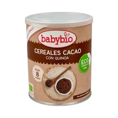 Cereales cacao con quinoa 8meses sin azúcar BIO 220 g, Babybio