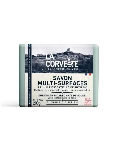 Sabão sólido multissuperfícies óleo tomilho BIO, La Corvette