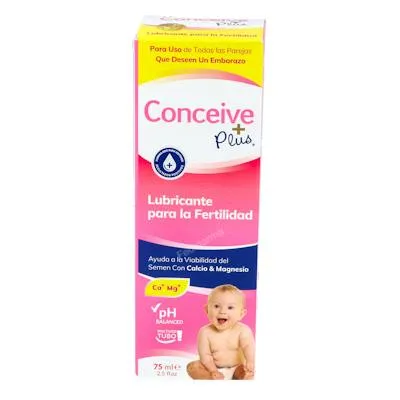 Lubricante conceive plus tubo 75 ml, Sasmar