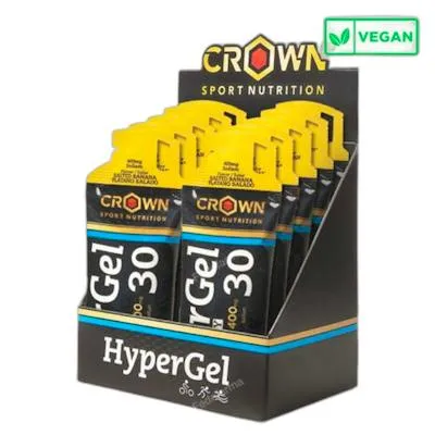Crown_sport_nu hypergel 30 (hydro) plátano extra sodio 75 g, Crown Sport Nutrition