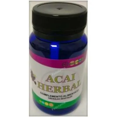 Acai herbal 60 cápsulas, Alfa Herbal