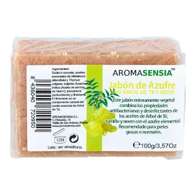 Jabón de azufre 100 g, Aromasensia