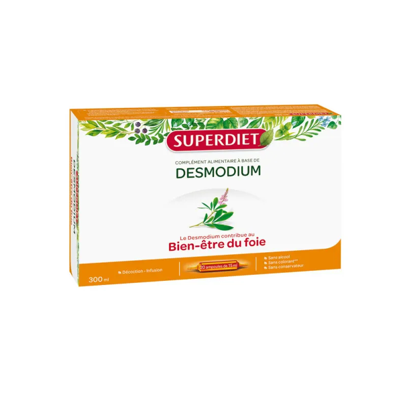 Desmodium BIO 20 ampollas, Superdiet