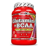 Glutamina + bcaa frutas bosque 1 kg, Amix