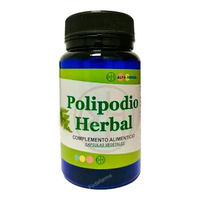 Polipodio herbal 60 cápsulas, Alfa Herbal