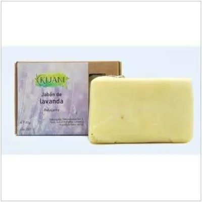 Jabón en pastilla de lavanda 80 g, Kijani