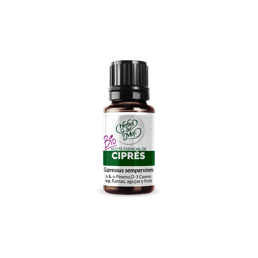 Aceite esencial de cipres BIO 10 ml, Herbes Del Moli