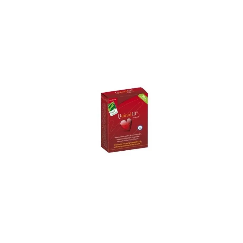 Quinol 10 50 mg 100%natural 30 cápsulas, 100% Natural