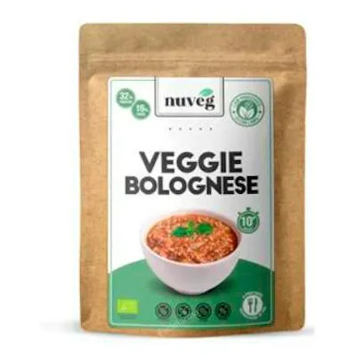 Veggie bolognese sin gluten BIO 70 g, Nuveg