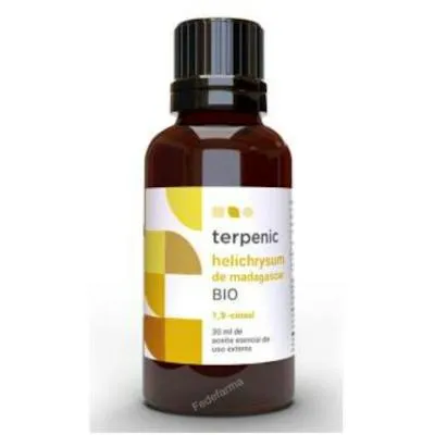 Aceite esencial de helichrysum de madagascar BIO 30 ml, Terpenic