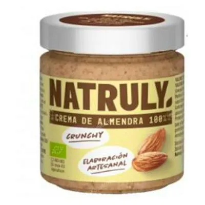 Crema de almendra 100% 200 g, Natruly