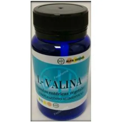 L-valina 60 cápsulas, Alfa Herbal