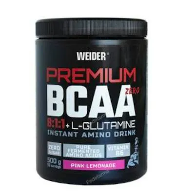 Bcaa 8:1:1 +L-glutamina pink limón 500 g, Weider