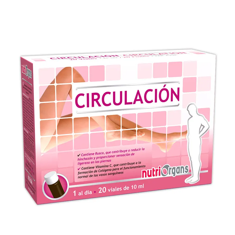 Nutriorgans Kreislauf 20 Ampullen, Tongil