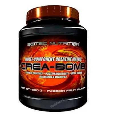Crea-bomb fruit de la passion 660 g, Scitec Nutrition