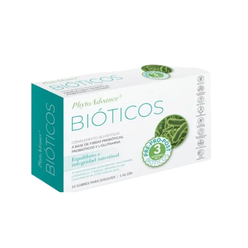 Bioticos (1 al día) 14 sobres, Phyto Advance