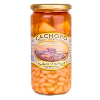 Alubias estofadas BIO 720 g, Cachopo